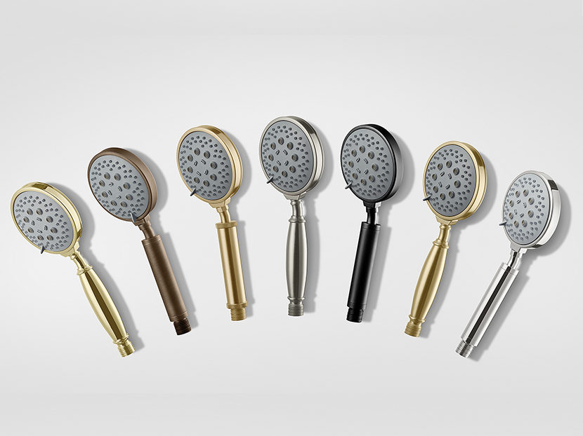 California Faucets All-Brass Multifunction Handshowers