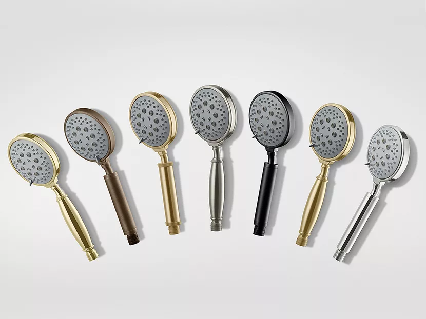 California Faucets All-Brass Multifunction Handshowers
