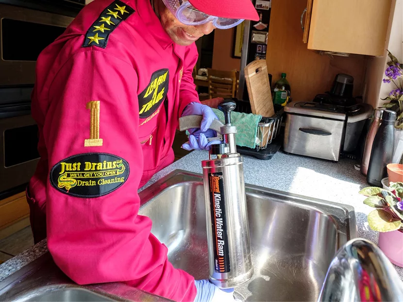 General Pipe Cleaners Kinetic Water Ram