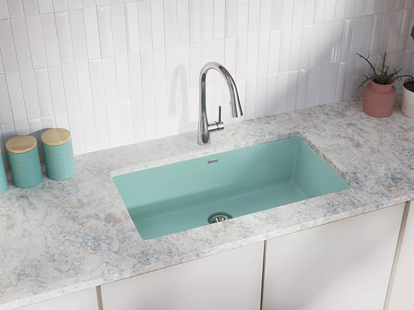 Elkay Quartz Luxe 10” Farmhouse Sink with Workstation