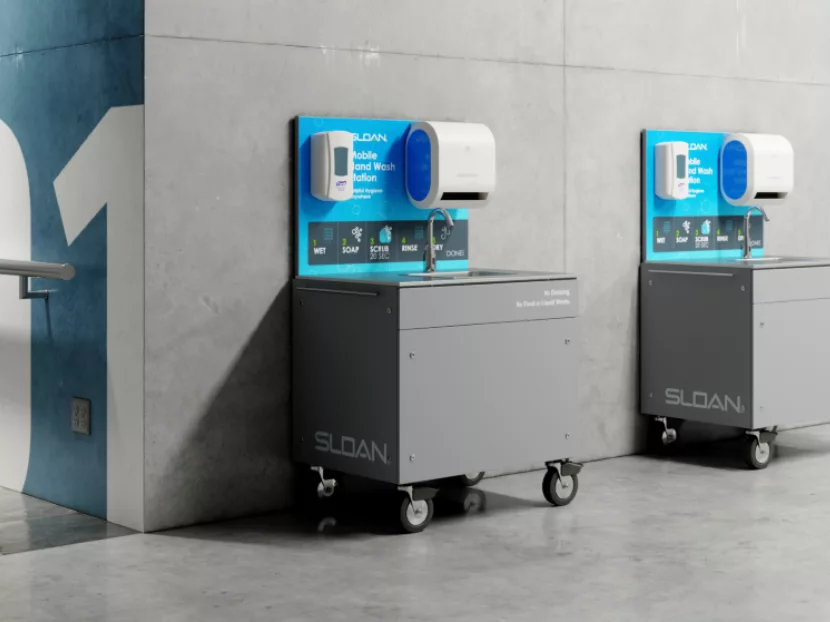 Sloan Mobile Handwashing Station 2