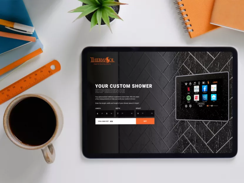 ThermaSol Steam and Smart Shower Configurator 3