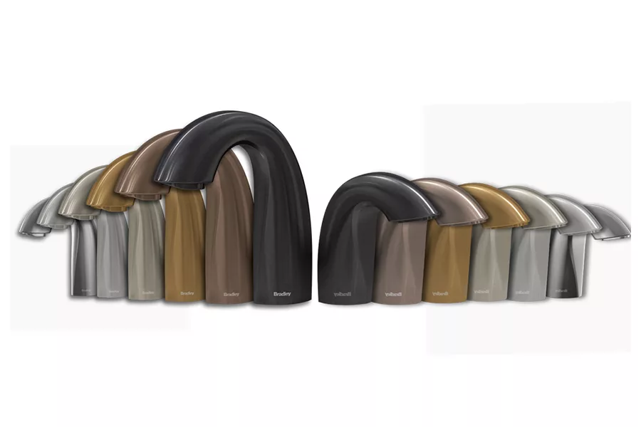 Bradley Verge Soap Dispensers and Faucets 3