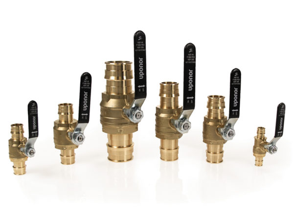 Uponor ProPEX Brass Commercial Ball Valves