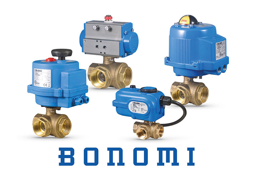Bonomi Automated Three-Way Ball Valve Packages