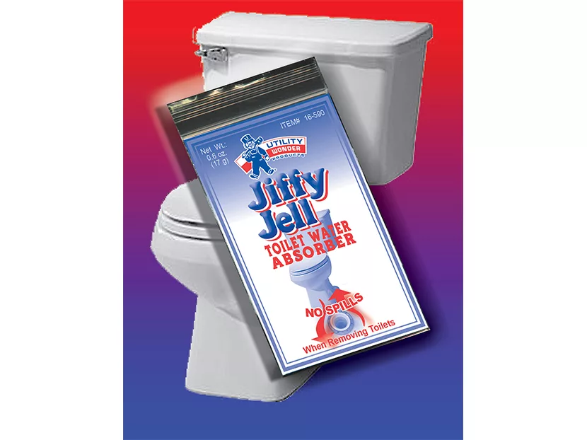 UTILITY JIFFY JELL Toilet Water Absorber