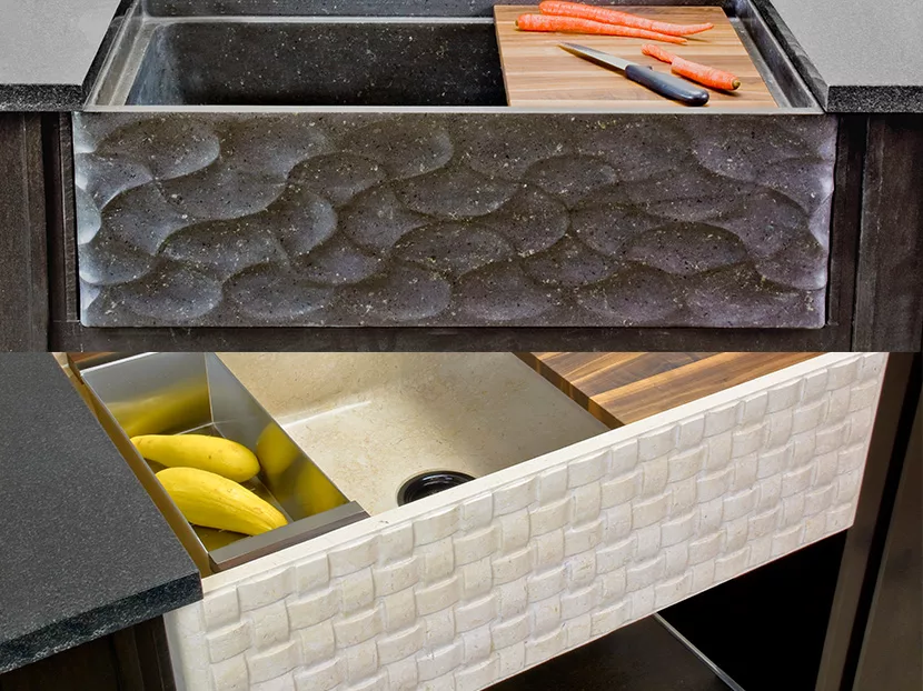 Stone-Forest-Wave-Front-and-the-Basket-Weave-Pattern-Farmhouse-Sinks