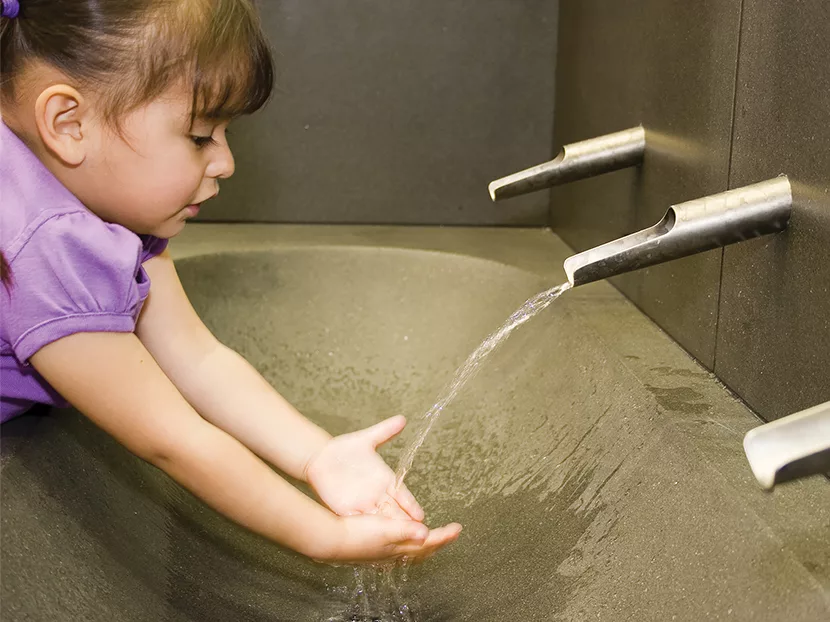 Sonoma Forge Sans Hands Automated Faucet Technology