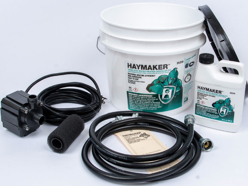 Oatey Hercules Haymaker Tankless Water Heater Descaler Kit 2