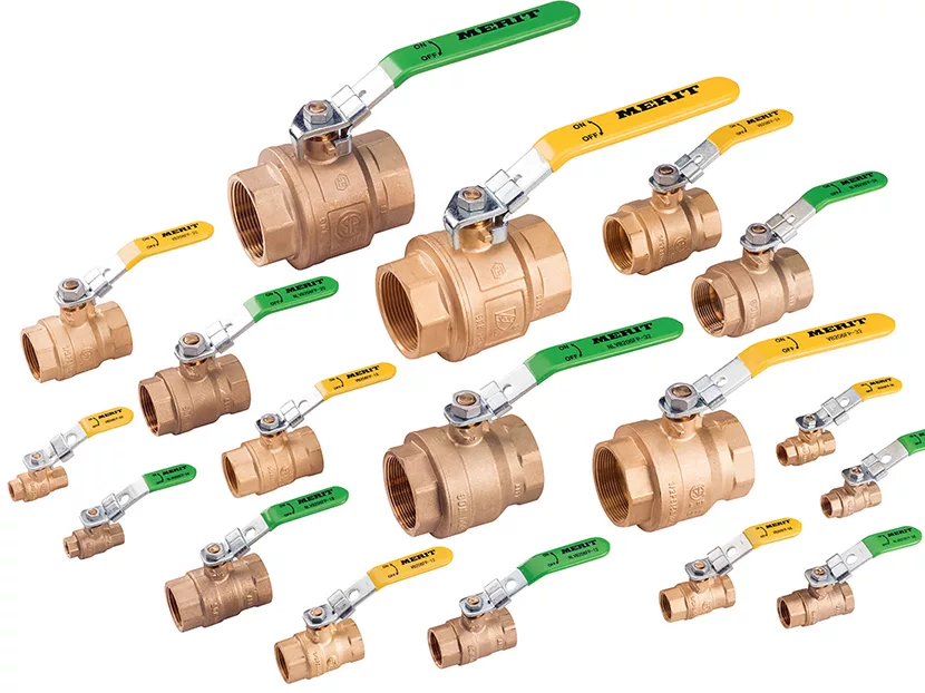 Merit-Brass-Lead-Free-and-Leaded-Ball-Valves