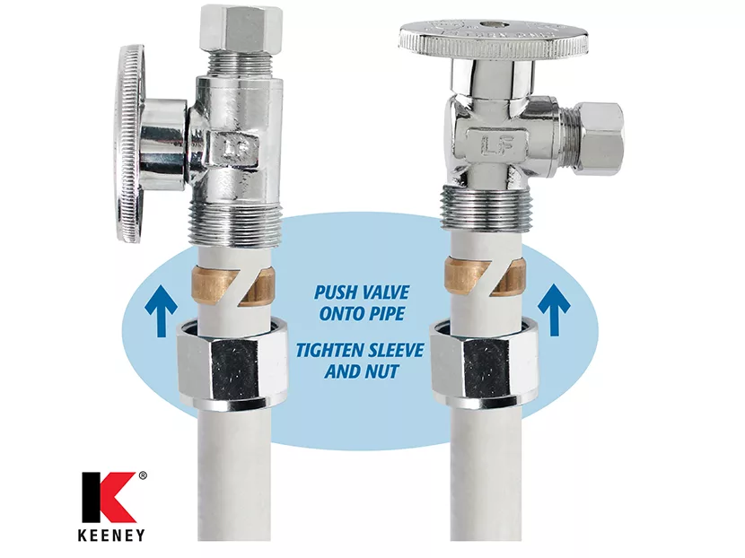 Keeney-Manufacturing-No-Crimp-PEX-Valves 