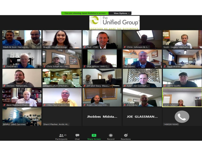 The Unified Group Holds Annual Meeting Via Zoom 2