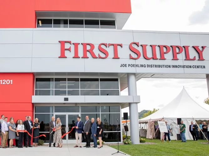 First Supply Celebrates Grand Opening and Dedication of Joe Poehling Distribution Innovation Center.jpg