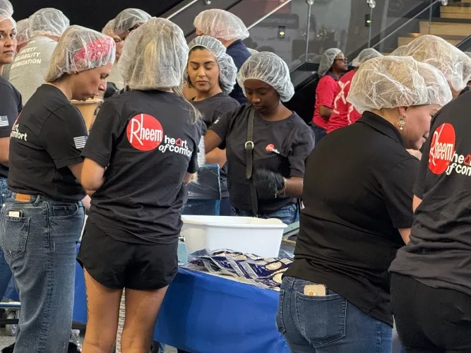Rheem Supports 9-11 Day Meal Pack Efforts with 100 Volunteers 2.jpg