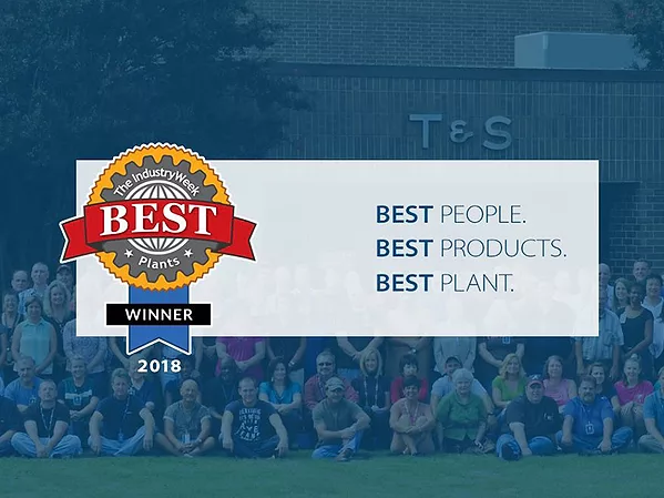 T&S Brass Wins 2018 IndustryWeek Best Plants Award