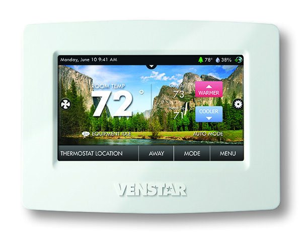 ColorTouch programmable touch screen thermostats