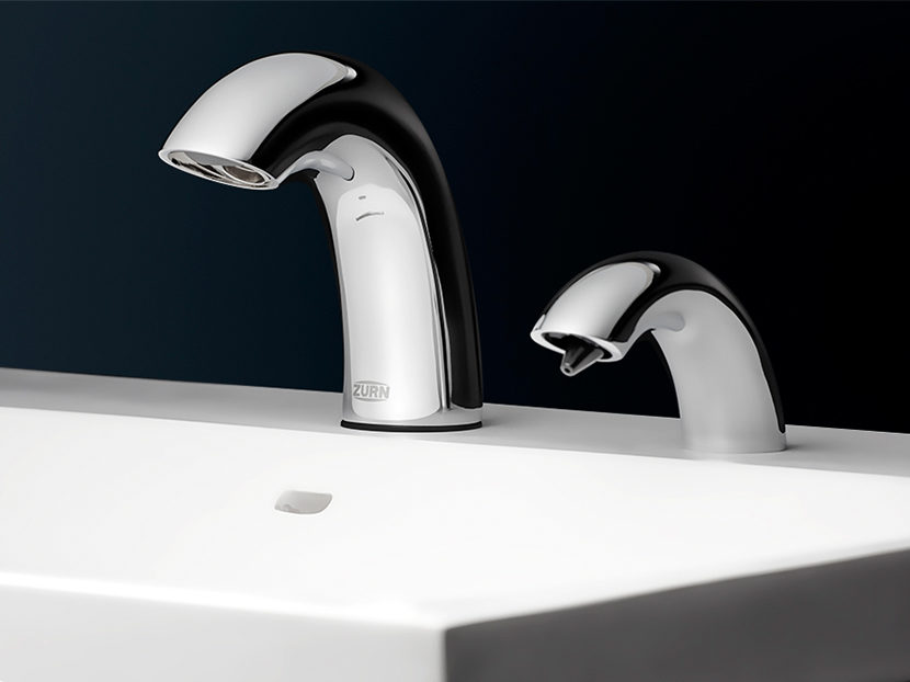 Zurn Serio Series Sensor Faucet and Soap Dispenser