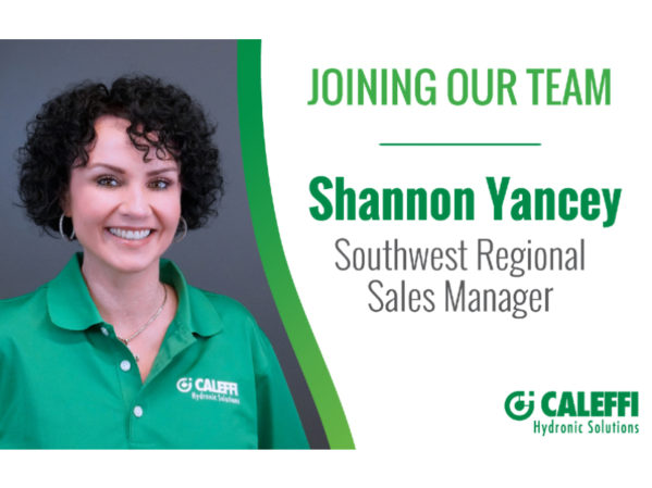 Caleffi Names Shannon Yancey New Southwest Sales Manager